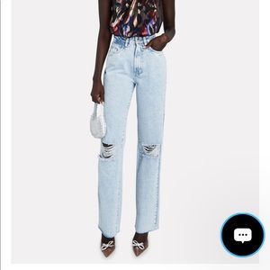 High rise denim jeans size 24 #denim NEW WITH TAGS